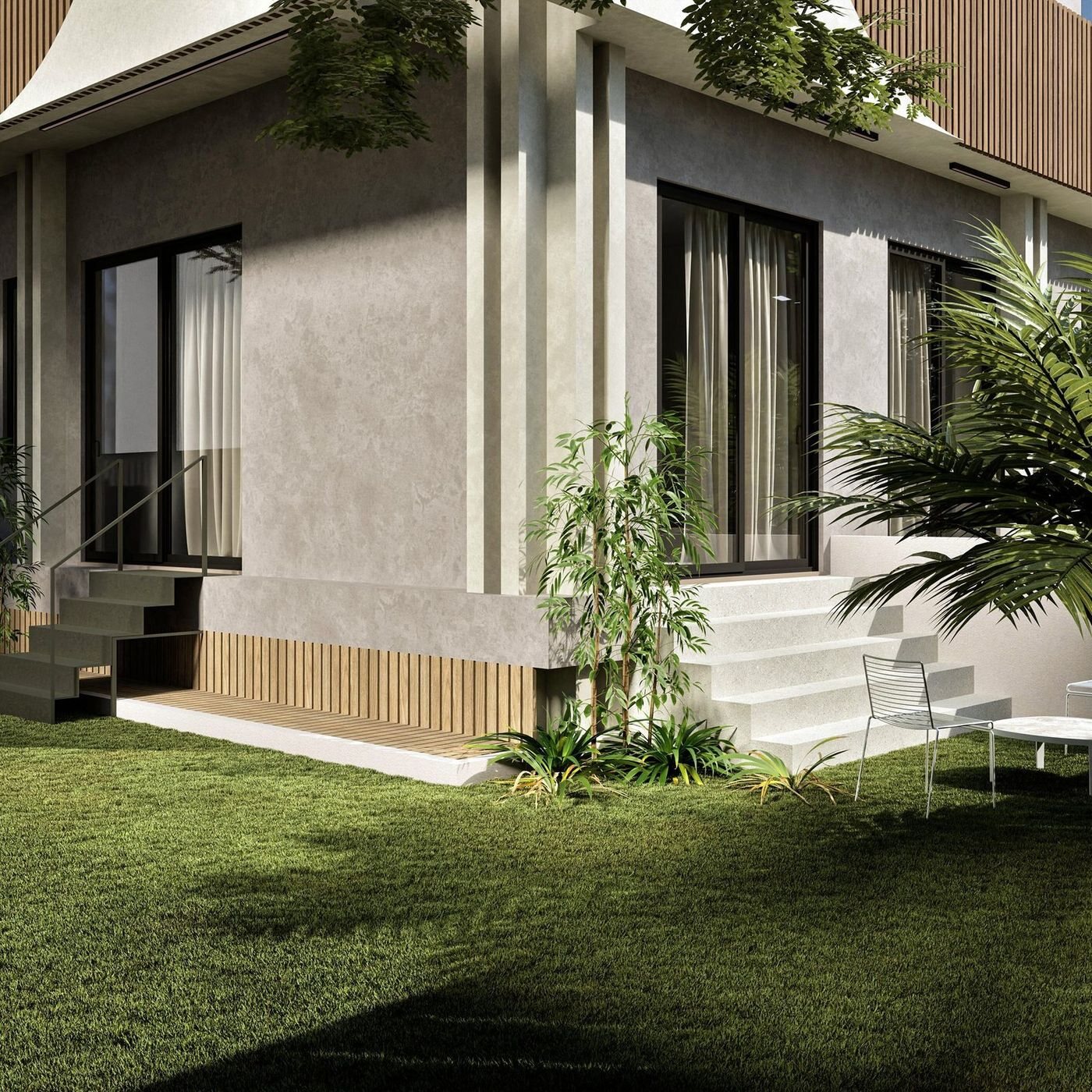 Garden level