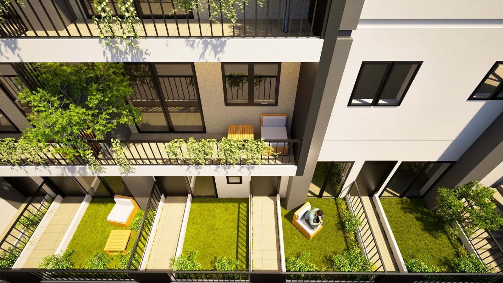 Ground-floor gardens
