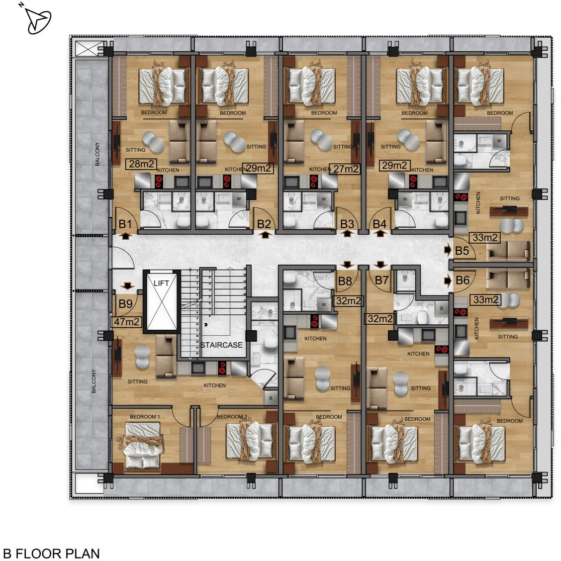 2nd floor plan